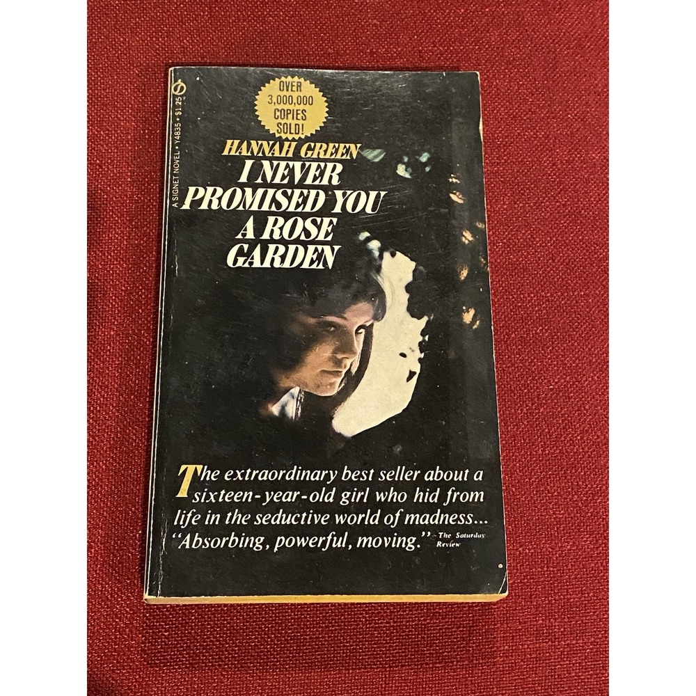 I NEVER PROMISED YOU A ROSE GARDEN HANNAH GREEN PB1964 STRANGE WORLD OF INSANITY